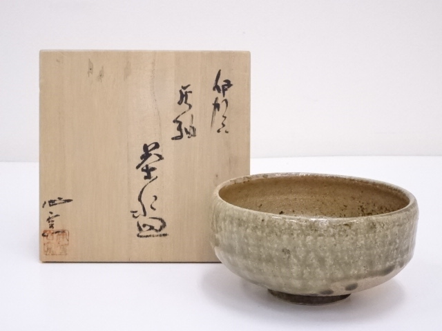 鉢■古伊賀焼き 味わいのある平鉢 茶碗 古美術 時代物 骨董品■ 鉢□古伊賀焼き 味わいのある平鉢 茶碗 古美術 時代物 骨董品□
